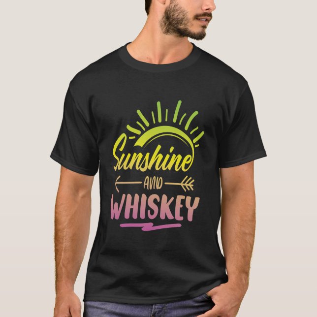 Camiseta Sunshine e Whiskey (Frente)
