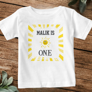 Camiseta Sunshine Kids 1º Festa de Aniversário