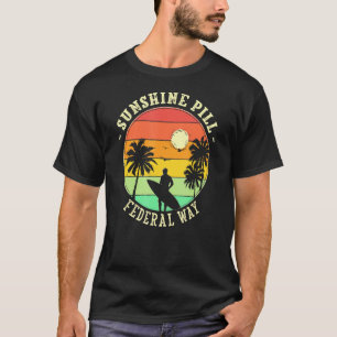 Camiseta Sunshine Pill Federal Way Summer Washington Tropic