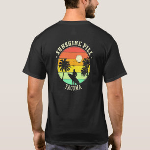 Camiseta Sunshine Pill Tacoma Summer Washington Tropical Be