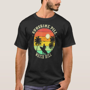 Camiseta Sunshine Pill Watch Hill Summer Rhode Island Tropi