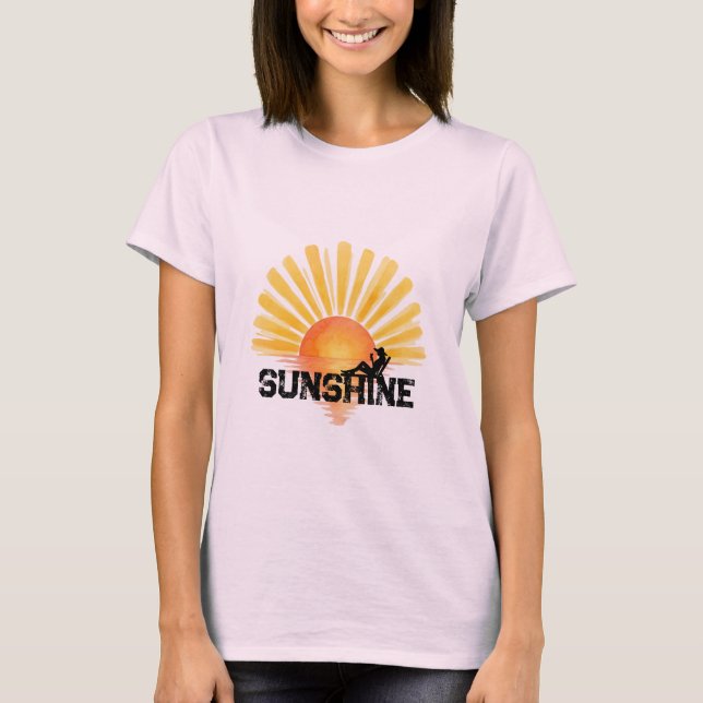 CAMISETA SUNSHINE SUMMER DESIGN (Frente)