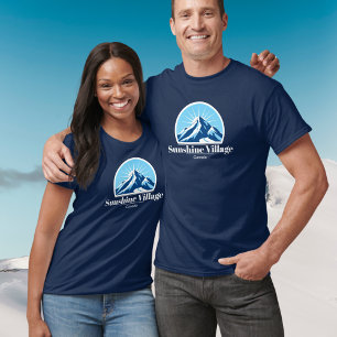 Camiseta Sunshine Village Canada ski resort souvenir