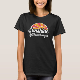 Camiseta Sunsine e Cheeseburger Girls Vintage