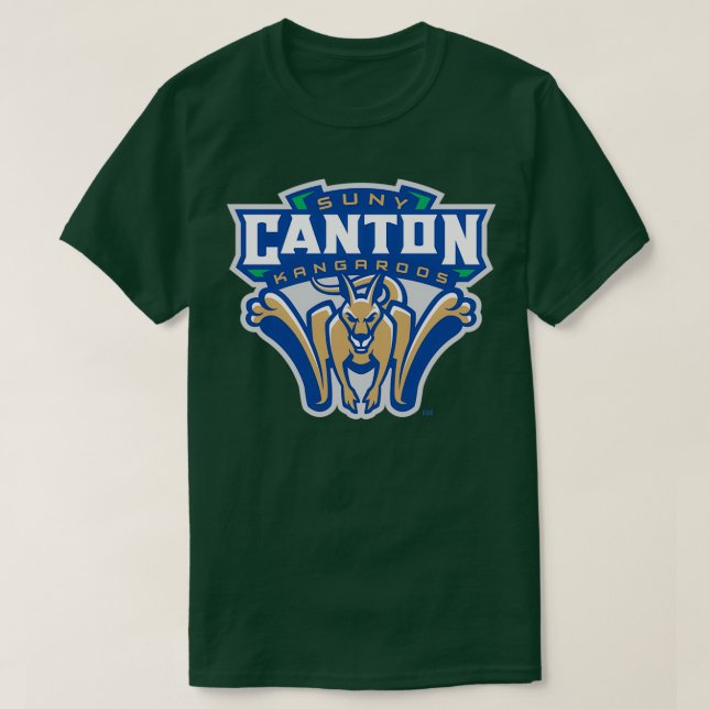 Camiseta SUNY Canton cangaroos (Frente do Design)