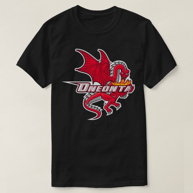 Camiseta SUNY Oneonta red dragons (Frente do Design)