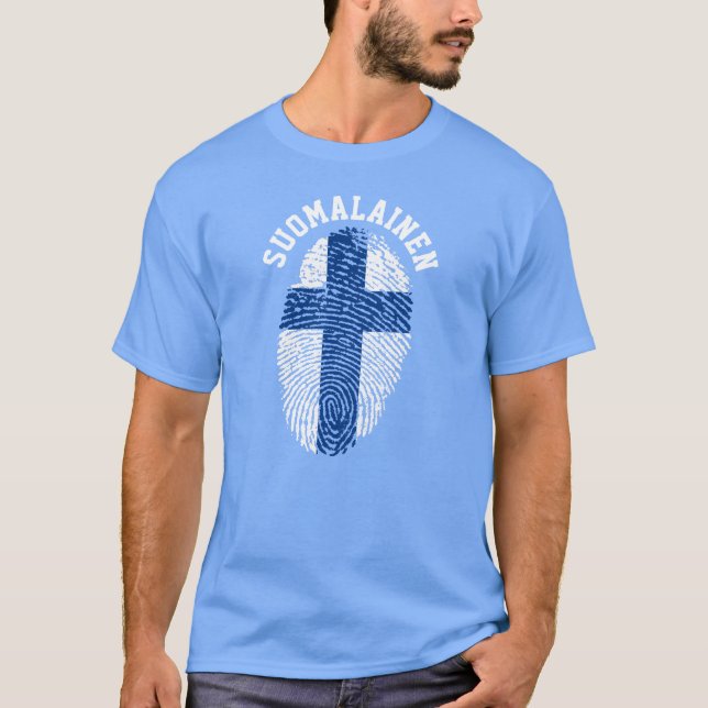 Camiseta Suomalainen - Da Finlândia (Frente)