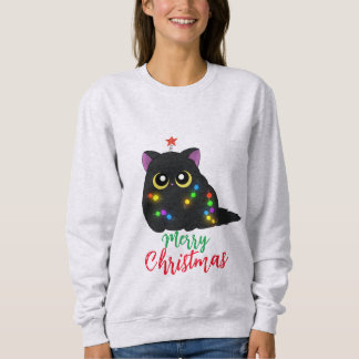 Camiseta Suor de Natal de Gato