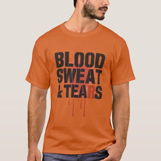 Camiseta Suor de Sangue e Lágrimas (Frente)