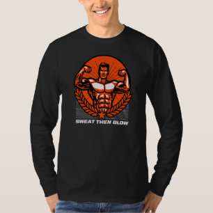 Camiseta Suor Então Malhação Brilhante Sentido Gym Sayin