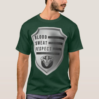 Camiseta Suores e respeito ao sangue