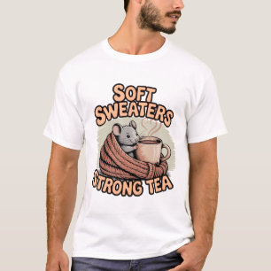 Camiseta Suores Suaves Fortes Tea Cozy Autumn