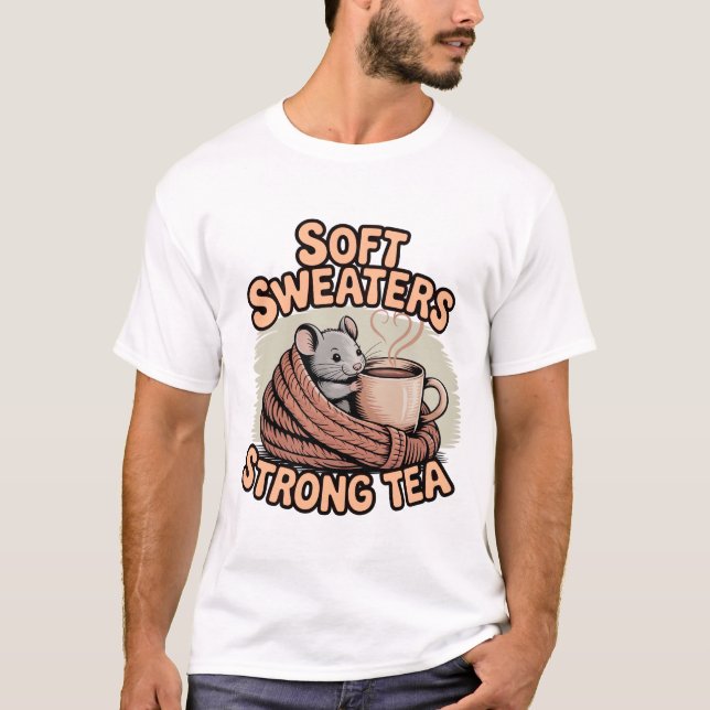 Camiseta Suores Suaves Fortes Tea Cozy Autumn (Frente)