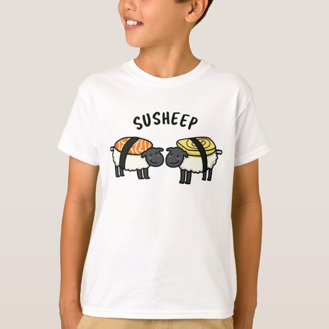 Camiseta Suovina Funny Sushi Shepun (Frente)