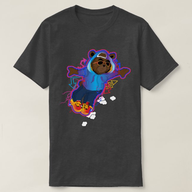 Camiseta Supa Dupa Fly Bear (Frente do Design)