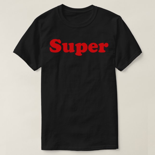 Camiseta Super 1 (Frente do Design)