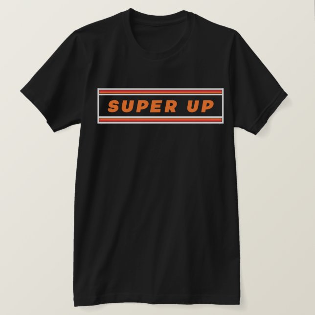 Camiseta Super 18 Super acima (Frente do Design)