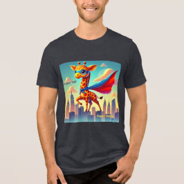 Camiseta Super Alto, Super Calmo - Herói da Girafa