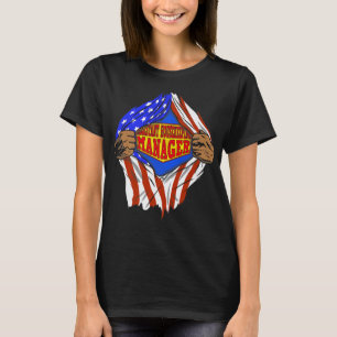 Camiseta Super-Assistente Diretor de Famílias Hero Jo