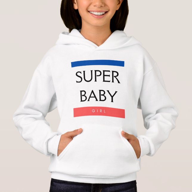 CAMISETA SUPER BABY GIRL (Frente)