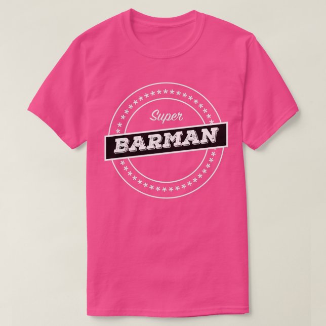 Camiseta super barman 2 (Frente do Design)