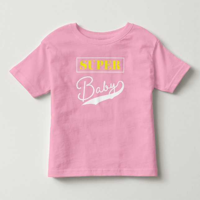 Camiseta Super Bebê (Frente)