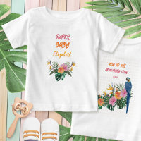 SUPER BEBÊ Exótico Papagaio Tropical Selva