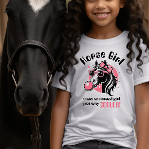 Camiseta Super Bonitas Garotas de Cavalo são Muito Mais Fre