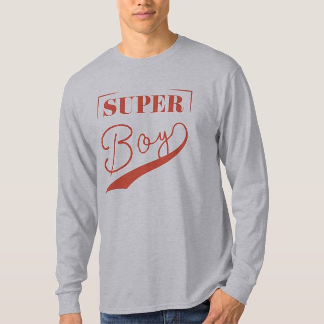 Camiseta Super Boy (Frente)