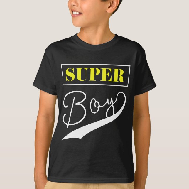 Camiseta Super Boy (Frente)