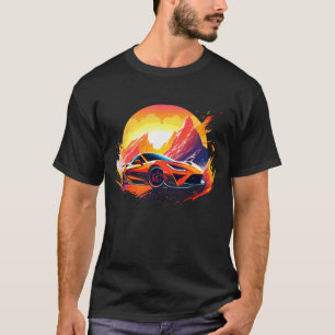 Camiseta Super Carro Esportivo Exótico Arte Conceitual