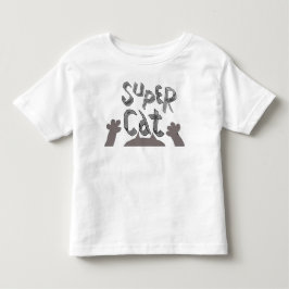Camiseta Super Cat Baby Shirt