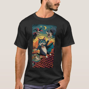 Camiseta Super Cat O Feline Avenger