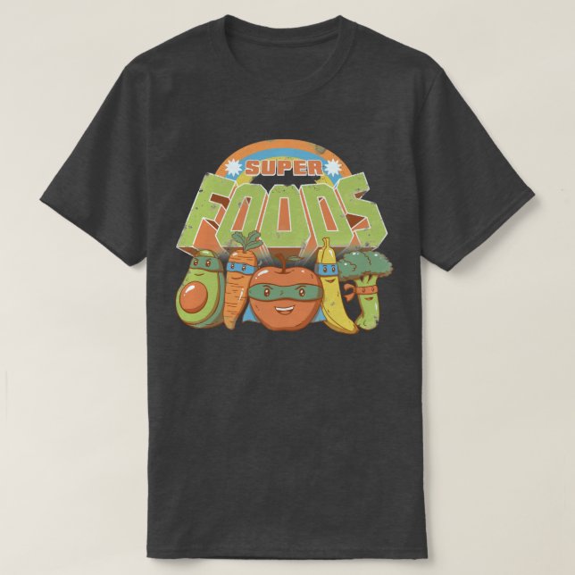Camiseta Super Comidas (Frente do Design)