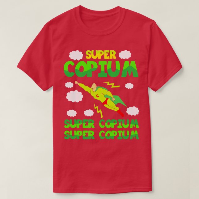 Camiseta Super Copium (Frente do Design)
