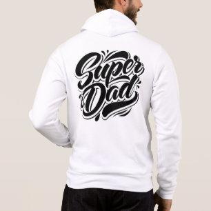Camiseta Super Dad Hero Tipografia Design-67888