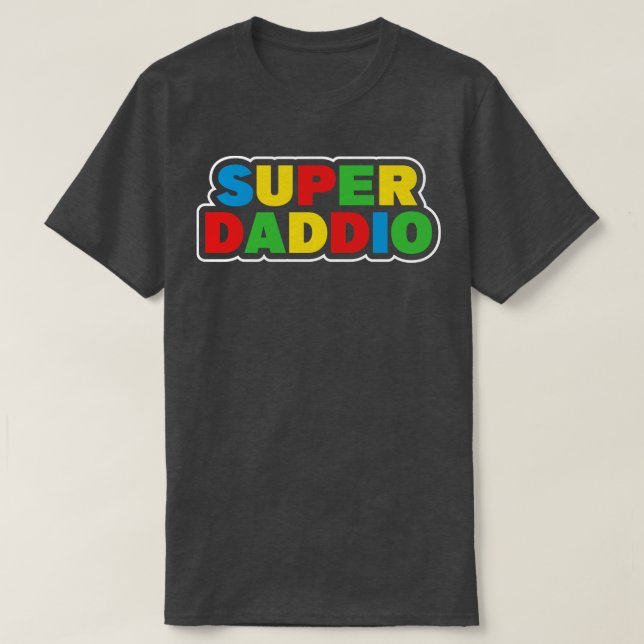 Camiseta Super Daddio (Frente do Design)