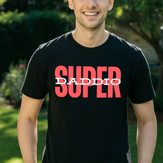 Camiseta Super Daddio (Criador carregado)