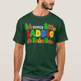 Camiseta Super Daddio, Dia de os pais
