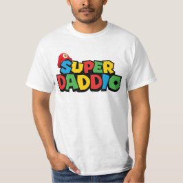 Camiseta Super Daddio para melhor pai