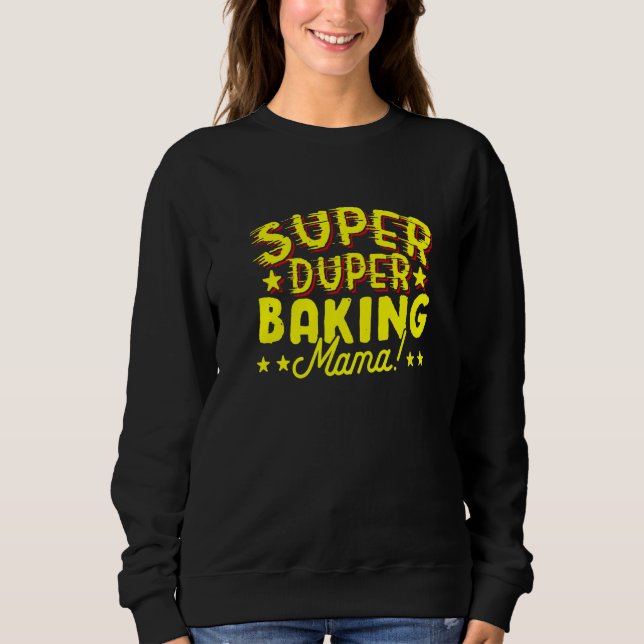 Camiseta Super Duper Mãe de Bolos (Frente)