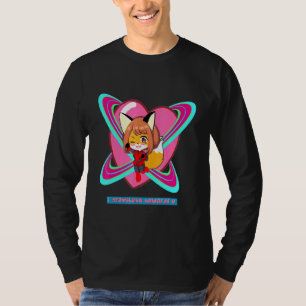 Camiseta Super Espaço para Garota da Gravidade Fox