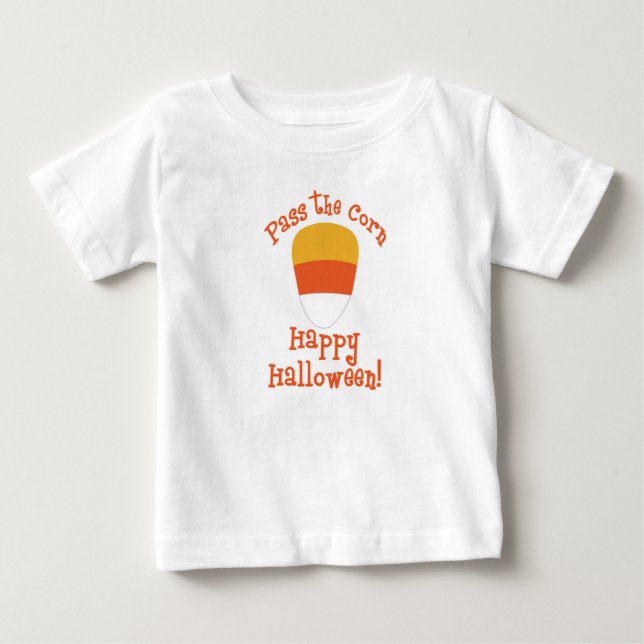Camiseta Super Fofo “Passe o Candy Corn” (Frente)