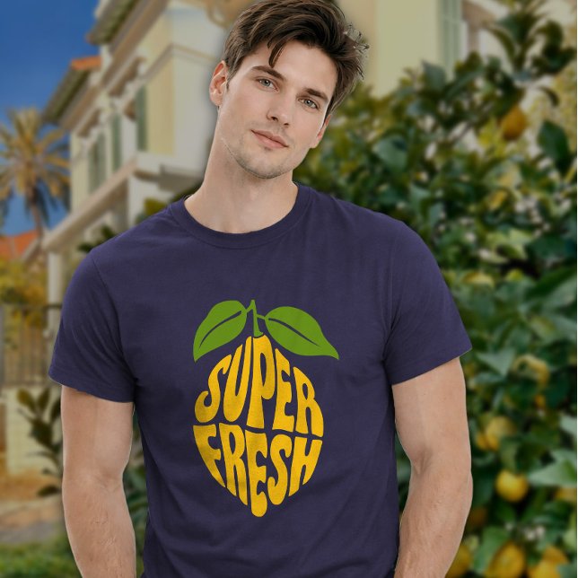Camiseta Super fresh lemon fun summer graphic (Criador carregado)