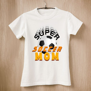 Camiseta Super Futebol Mamãe Desperta Dia da Mãe