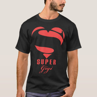 Camiseta Super Gigi Super Gigi Gigi Gigi T Shirt Presente M