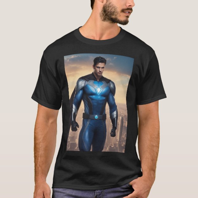 Camiseta Super-herói (Frente)