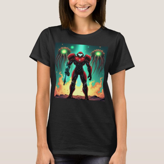 Camiseta super-herói (Frente)