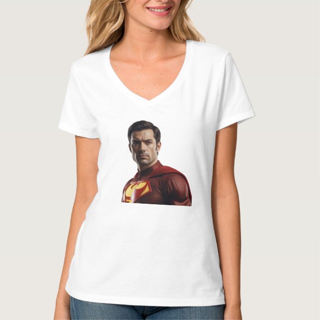 Camiseta Super-herói (Frente)