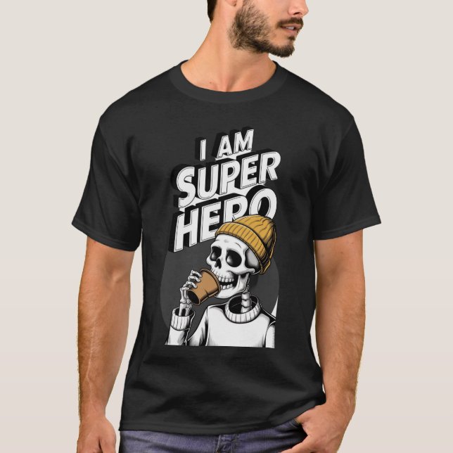 Camiseta super herói (Frente)